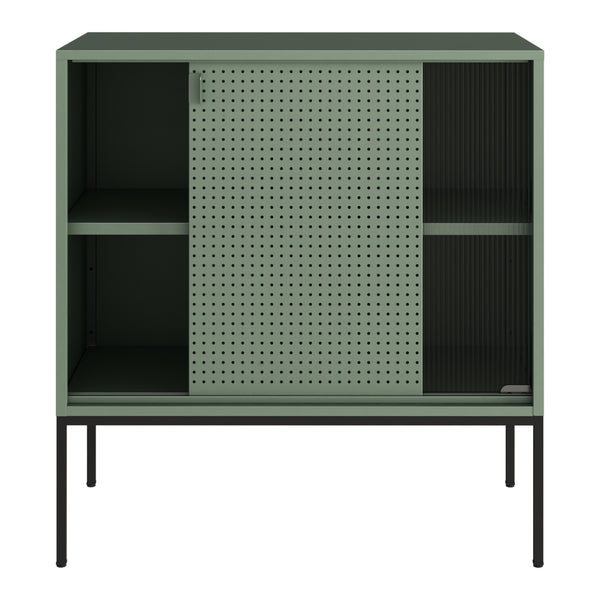 Sideboard Eidsvoll 80x45x85cm Grün [en.casa]