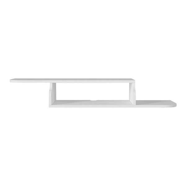 TV-Lowboard hängend Kershaby 120x30x19 cm Weiß [en.casa]