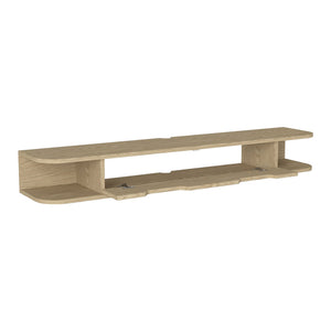 TV-Lowboard hängend Karjali 150x30x19 cm Eicheoptik [en.casa]