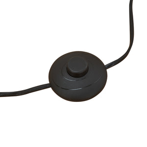 Stehleuchte Vatka GU10 Metall Schwarz / Marmor, weiß [lux.pro]