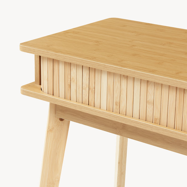 Konsolentisch Tysvær 110x40x78 cm Bambus [en.casa]