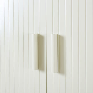 Toilettenschrank Ferrersp 160x63x20 cm Eicheoptik/Sandfarben [en.casa]