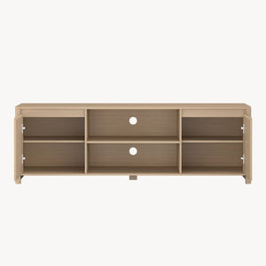Fernsehschrank Takranmaa 150x40x50 cm Eicheoptik [en.casa]