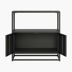 Aktenschrank Hailuoto Stahl [en.casa]