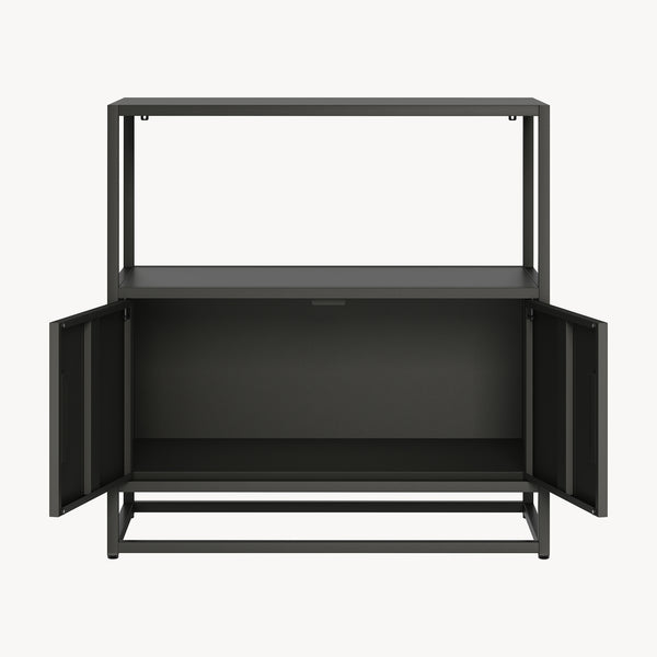 Aktenschrank Hailuoto Stahl [en.casa]