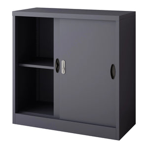 Aktenschrank Rieti Stahl 90x40x90 cm in versch. Farben [en.casa]