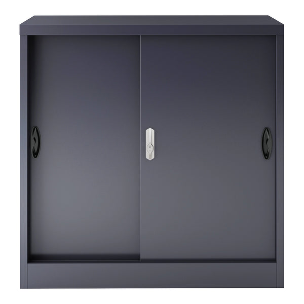 Aktenschrank Rieti Stahl 90x40x90 cm in versch. Farben [en.casa]