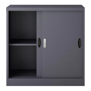 Aktenschrank Rieti Stahl 90x40x90 cm in versch. Farben [en.casa]