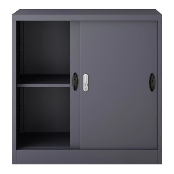 Aktenschrank Rieti Stahl 90x40x90 cm in versch. Farben [en.casa]