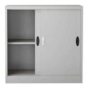 Aktenschrank Rieti Stahl 90x40x90 cm in versch. Farben [en.casa]