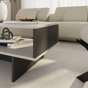 Couchtisch Mjölby 36.4x80x45 cm in versch. Farben [en.casa]