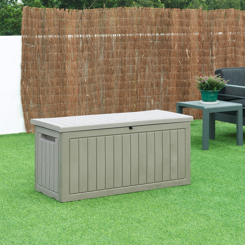 Aufbewahrungsbox Filetto 124x52,5x57 cm Beige [casa.pro]