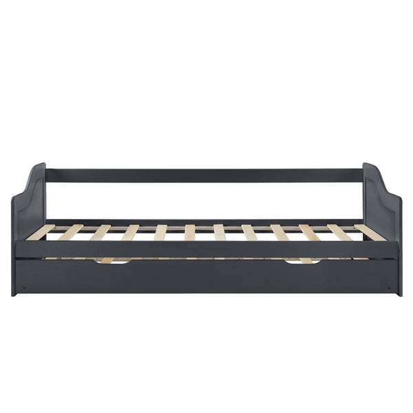 Tandembett 90x200 cm mit Lattenrost [en.casa]