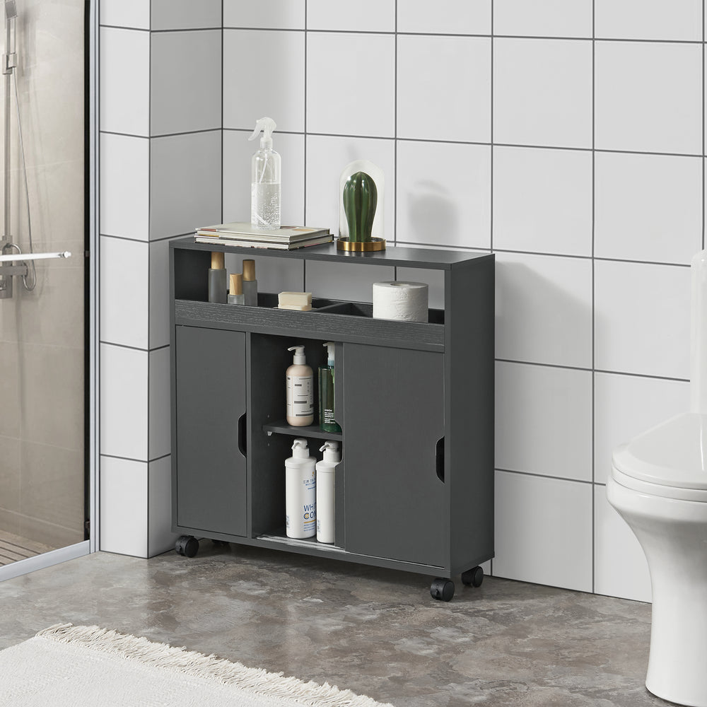 Badezimmerschrank Lumijoki 71x70x20cm in versch. Farben [en.casa] - premiumXL