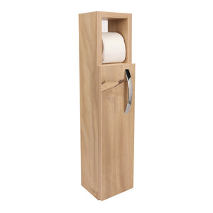 Badschrank Årjäng mit Toilettenpapierhalter 65x15x12cm in versch. Farben [en.casa]