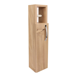 Badschrank Årjäng mit Toilettenpapierhalter 65x15x12cm in versch. Farben [en.casa]