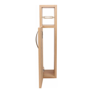 Badschrank Årjäng mit Toilettenpapierhalter 65x15x12cm in versch. Farben [en.casa]