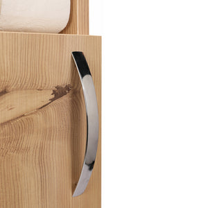 Badschrank Årjäng mit Toilettenpapierhalter 65x15x12cm in versch. Farben [en.casa]