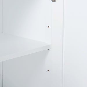 Badschrank Karlsøy Weiß in mehreren Größen [en.casa]