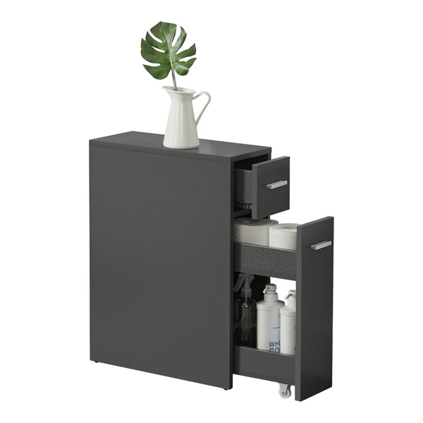 Badezimmerschrank Kauhajoki 61x20x45cm in versch. Farben [en.casa]