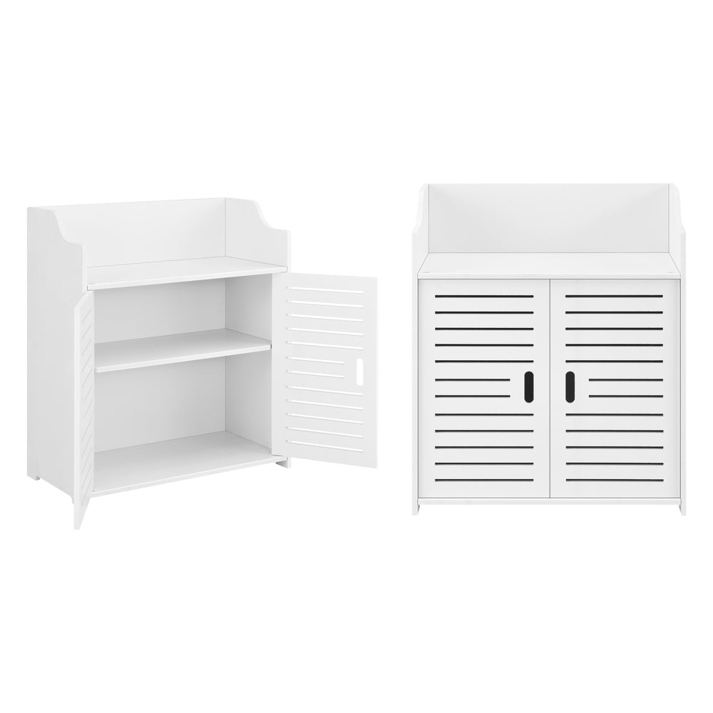 Badezimmerschrank Trosa 72x60x32 cm WPC en.casa - premiumXL