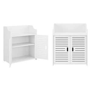 Badezimmerschrank Trosa 72x60x32 cm WPC en.casa