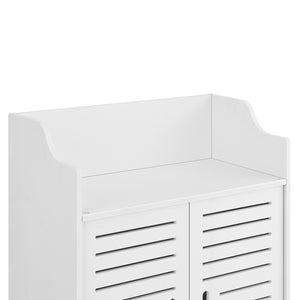 Badezimmerschrank Trosa 72x60x32 cm WPC en.casa