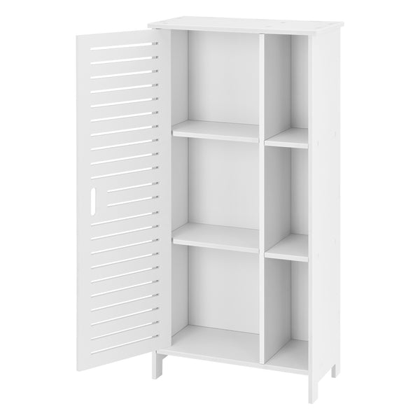 Badezimmerschrank Vansbro 96x48x24 cm WPC en.casa