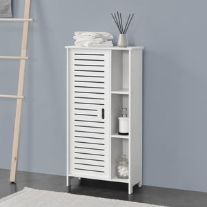 Badezimmerschrank Vansbro 96x48x24 cm WPC en.casa