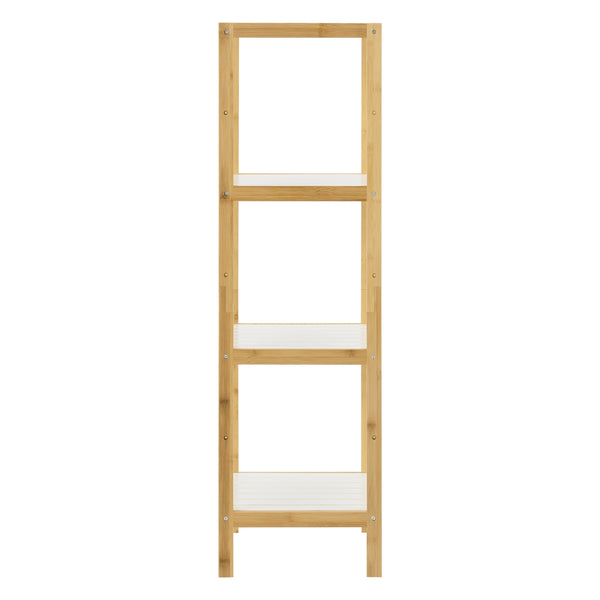Badregal Balsfjord mit 3-4-5 Ablagen in versch. Größen Bambus [en.casa]