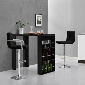 Bartheke Bonn mit 3 Fächer 117x57x107cm [en.casa]