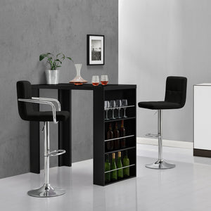 Bartheke Bonn mit 3 Fächer 117x57x107cm [en.casa]
