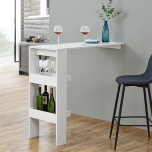 Bartisch Bromölla 120x45x106 cm versch. Farben en.casa
