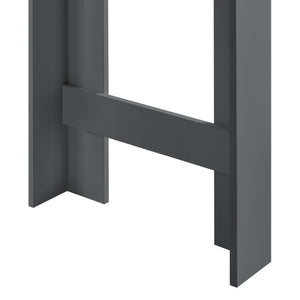 Bartisch Kouvola mit 3 Fächern 110x50x103 cm in versch. Farben [en.casa]