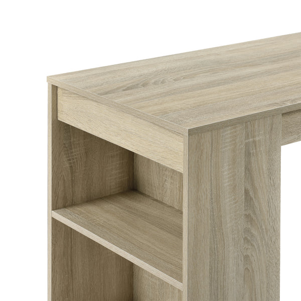 Bartisch Kouvola mit 3 Fächern 110x50x103 cm in versch. Farben [en.casa]
