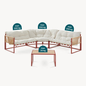 Loungeset Karg [casa.pro]