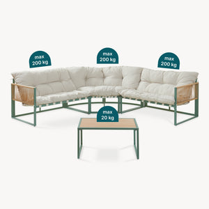 Loungeset Karg [casa.pro]