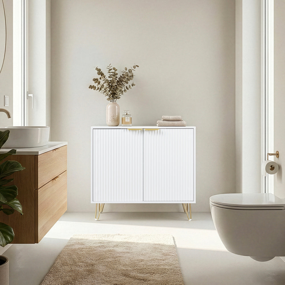 Beistellschrank Trondi 75 x 80 x 40 cm [en.casa]