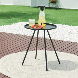 Outdoor-Beistelltisch Fosen 55 x Ø 42 cm [en.casa]