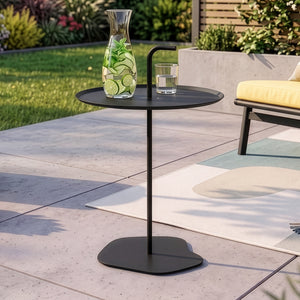 Outdoor-Metalltisch Calimera 57 x Ø38 cm [casa.pro]