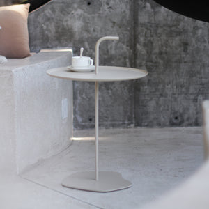 Outdoor-Metalltisch Calimera 56,5 x Ø 38 cm [casa.pro]