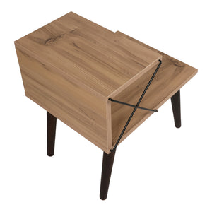 Beistelltisch Bergen 50x40x55cm in versch. Farben [en.casa]