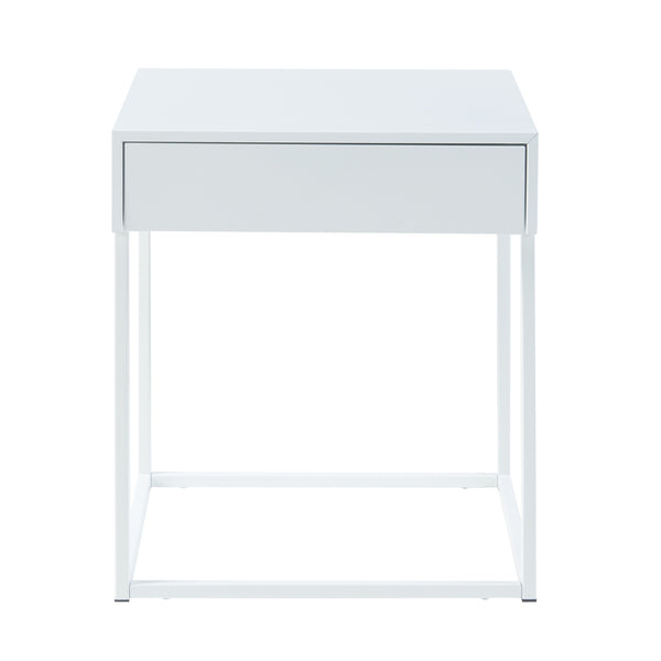 Beistelltisch Rautjärvi 50x43x41cm aus Stahl in versch. Farben [en.casa]