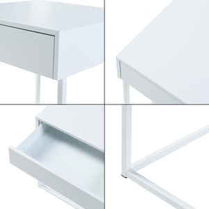 Beistelltisch Rautjärvi 50x43x41cm aus Stahl in versch. Farben [en.casa]