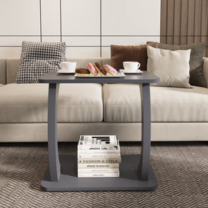 Beistelltisch Stattela C-förmig 59x35x56 cm [en.casa]