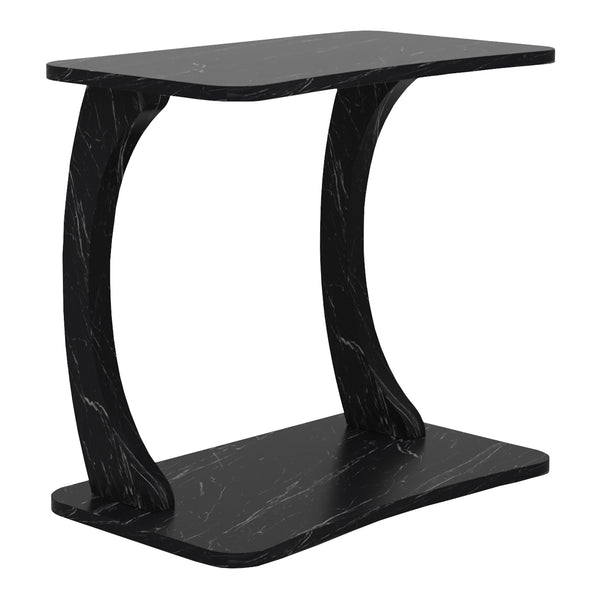 Beistelltisch Stattela C-förmig 59x35x56 cm [en.casa]