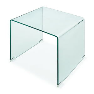 Beistelltisch Varlofrek Glas 50x50x50 cm [en.casa]