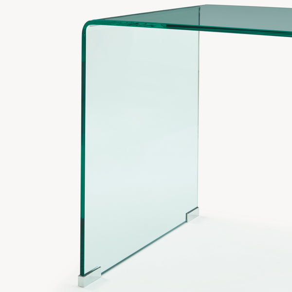 Beistelltisch Varlofrek Glas 50x50x50 cm [en.casa]