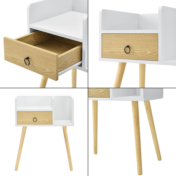 Beistelltisch Gibbston 64x50x36 cm in versch. Farben en.casa