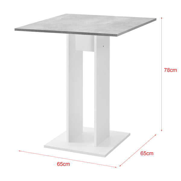 Esszimmertisch Lindesnes 65x65x78 cm in versch. Farben en.casa